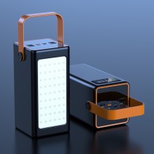 Павербанк з LED-ліхтарем VHG SPO-550 (80 000 мА·год), Black Павербанк з LED-ліхтарем VHG SPO-550 (80 000 мА·год), Black