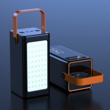 Павербанк з LED-ліхтарем VHG SPO-660 (100 000 мА·год), Black Павербанк з LED-ліхтарем VHG SPO-660 (100 000 мА·год), Black