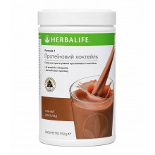 Протеїновий коктейль Herbalife Формула 1 - зі смаком Ніжний шоколад , 550 г Протеїновий коктейль Herbalife Формула 1 - зі смаком Ніжний шоколад , 550 г