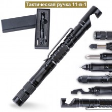 Многофункциональная тактическая ручка 11-в-1 VHG P11 Black Многофункциональная тактическая ручка 11-в-1 VHG P11 Black