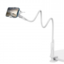 Гнучкий тримач для телефону з прищіпкою VHG IVY I 85 см Flexible Mobile Holder White Гнучкий тримач для телефону з прищіпкою VHG IVY I 85 см Flexible Mobile Holder White