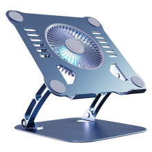 Підставка для ноутбука VHG S60 складана  з вентилятором Rotatable Laptop Stand Dr. Grey