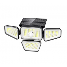 Фасадный LED светильник VHG ZM-11 15Вт на солнечной батарее с датчиком движения