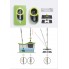 Швабра лентяйка с отжимом 360°С и ведром VHG SCM-11 360°С Flat Spinning Mop Green/Grey