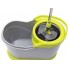 Швабра лентяйка с отжимом 360°С и ведром VHG SCM-11 360°С Flat Spinning Mop Green/Grey