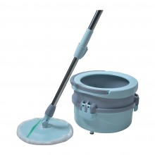 Швабра лентяйка с отжимом 360° и ведром VHG D-8038-BR Compact Spinning Mop 360° Green