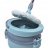 Швабра лентяйка с отжимом 360° и ведром VHG D-8038-BR Compact Spinning Mop 360° Green