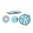 Швабра лентяйка с отжимом 360° и ведром VHG D-8038-BR Compact Spinning Mop 360° Green