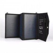 Солнечная панель складная портативная VHG SPW17 30W Foldable Solar Panel Black