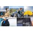 Солнечная панель складная портативная VHG SPW19 40W Foldable Solar Panel Black