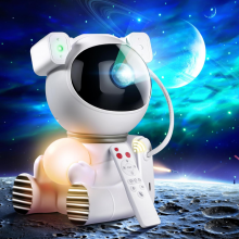 Лазерний нічник-проектор зоряного неба VHG G11 Астронавт з пультом, Galaxy Nightlight Projector White Лазерний нічник-проектор зоряного неба VHG G11 Астронавт з пультом, Galaxy Nightlight Projector White