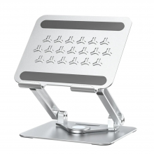 Підставка для планшета VHG D33 поворотна 360 ° C Rotating Tablet Holder Stand, Transparent-Silver Підставка для планшета VHG D33 поворотна 360 ° C Rotating Tablet Holder Stand, Transparent-Silver