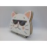 Светильник-книга Кошечка VHG BL06 Дерево 5 цветов свечения Foldable Book Lamp Cat