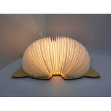 Светильник-книга Зайчик VHG BL06 Дерево 5 цветов свечения Foldable Book Lamp Bunny