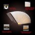 Светильник-книга VHG BL01S 16,5х12,5х2,5см дерево 5 цветов свечения Foldable Book Lamp Walnut