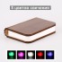Светильник-книга VHG BL01S 16,5х12,5х2,5см дерево 5 цветов свечения Foldable Book Lamp Walnut