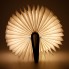 Светильник-книга VHG BL01S 16,5х12,5х2,5см дерево 5 цветов свечения Foldable Book Lamp Walnut