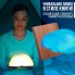 Светильник-книга VHG BL02PU 14,7х10,5х 2см экокожа 5 цветов свечения Foldable Book Lamp Blue