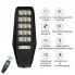 Светодиодный уличный светильник VHG SS-18651 300W с солнечной батареей, датчиком движения и пультом ДУ Black