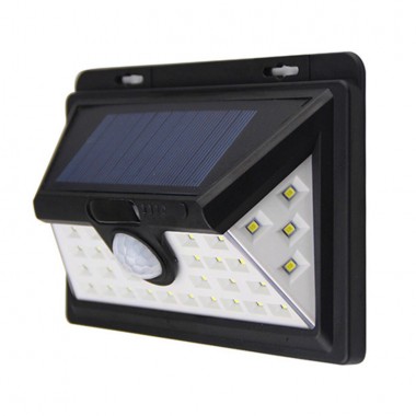 Светодиодный уличный светильник VHG SS-16562 34 LED с солнечной батареей и датчиком движения Black