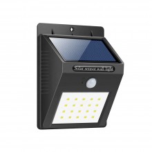 Светодиодный уличный светильник VHG L806 20 LED с солнечной батареей White