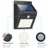 Светодиодный уличный светильник VHG L806 20 LED с солнечной батареей White