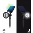 Светодиодный грунтовый светильник VHG V-10B 4 LED на солнечной батарее 3.7V Black