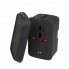 Переходник сетевой для путешествий с Power Bank VHG SL-310B на EU, 3xUSB, 1xMicro USB, 6A Black (SL-309BT)