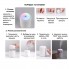 Ультразвуковий зволожувач повітря з підсвіткою VHG DQ-107 USB Colorful Humidifier 300 мл White