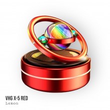 Ароматизатор салону автомобіля VHG X-5 Saturn на сонячній батареї, Red