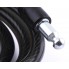 Замок велосипедний VHG SS-15602 с тросом 11x950 мм Black