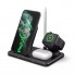 Беспроводная зарядка Qi 4 в 1 VHG IN-WC-257 Wireless 15W I Док-станция для iPhone + iWatch + Airpods + Pencil Black