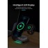Беспроводная зарядка Qi 4 в 1 VHG LFX-178 Wireless 15W I Док-станция для iPhone + iWatch + Airpods Black