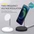 Беспроводная зарядка Qi 2 в 1 VHG IN-WC-58 Wireless 15W I Док-станция для iPhone + Airpods Black