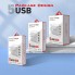 Сетевое зарядное устройство VHG A501-2 QC3.0 5USB Phone Fast Charger Black